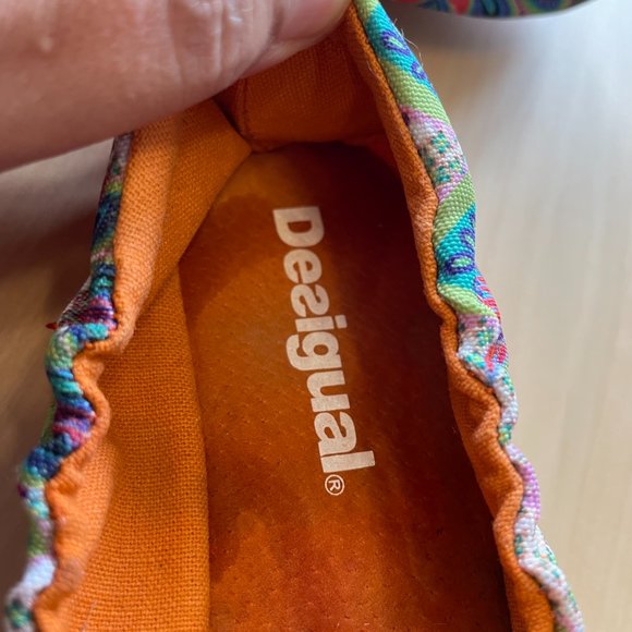 Desigual Canvas Ballet Flats - Picture 5 of 8